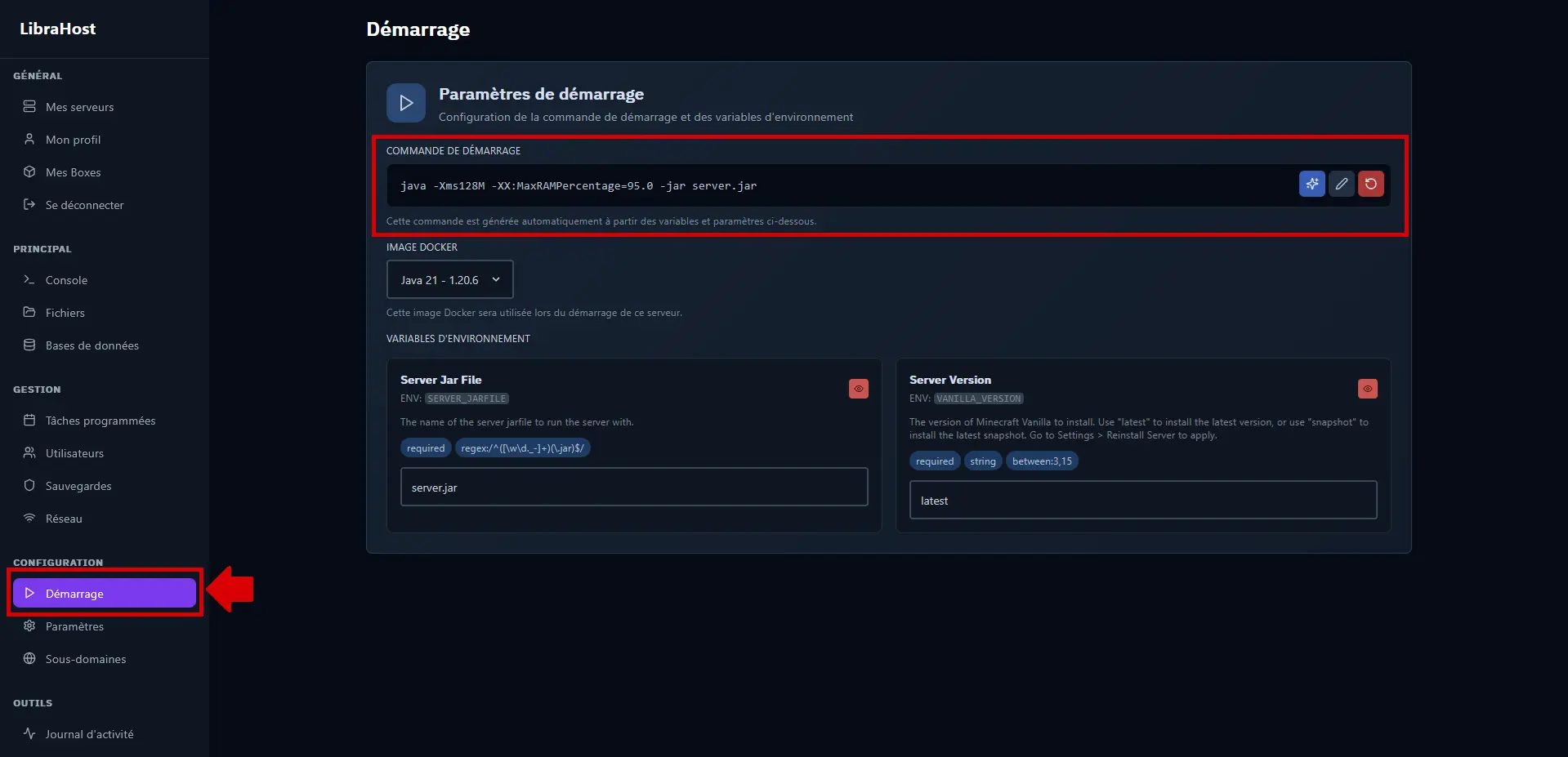 Pestaña Inicio con la sección de comando de inicio visible